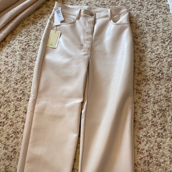 NWT Aritzia Wilfred The Melina Pant Tall, Birch, size 8 - Picture 6 of 8
